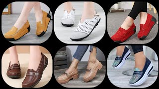 SLIPON LOAFERS FOR WOMEN 2024 MUSTHAVE STYLISH amp COMFORTABLE SHOES [upl. by Arhna551]