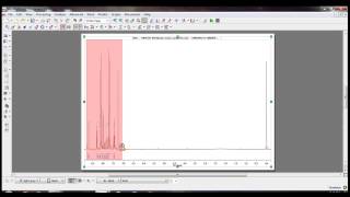 CHEM 344 MestReNova 1HNMR Example  Nitration Crude Product [upl. by Anwahsad]