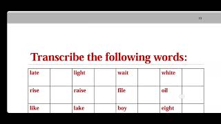 Phonetics Chapter 4  Vowels Diphthongs amp Triphthongs [upl. by Nina556]