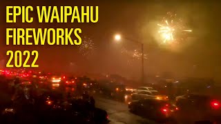 2022 Waipahu fireworks [upl. by Harutak]