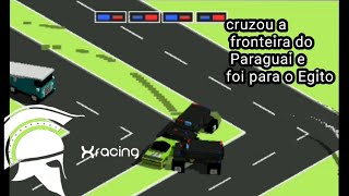 Xracing cruzou a fronteira ilegalmente  Smashy Road Wanted [upl. by Ursulette]