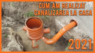 CUM AM REALIZAT CANALIZAREA LA CASA [upl. by Akenn644]