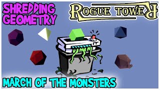 Can I Beat Math with Sawblades Rogue Tower  March of the Monsters [upl. by Ylecic968]