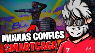 MELHOR SENSIBILIDADE PARA SMARTGAGA 🎯👑 MINHAS CONFIGURAÇÕES ATUALIZADAS 🚀🔥 [upl. by Yuht416]