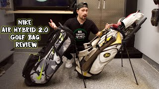 Nike Air Hybrid 20 Golf Stand Bag Review [upl. by Heyes]