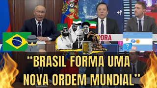 Mídia Internacional Fala Sobre O Poder Dos BRICS Brasil [upl. by Nnaeiluj93]