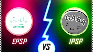 EPSP vs IPSP [upl. by Ahsenrac]