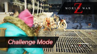 World War Z Aftermath Gameplay  Challenge Mode Hard  Public Match [upl. by Germana]