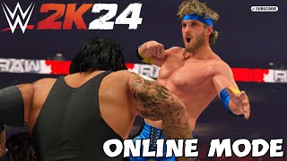 THEY HAD TO DOUBLE TEAM ME IN ORDER TO WIN WWE2K24 ONLINE [upl. by Haerle]