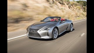 24 Lexus LC 500 Convertible review by Mark Savage and Paul Daniel [upl. by Drucill380]