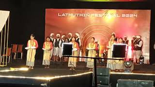 sur lathuthin haka 1st edition lathuthin festival 2024 organisedby East Jaintia Tourism [upl. by Eul]