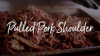 BBQ Pulled Pork Shoulder  How to Make Perfectly Juicy Pulled Pork Every Time [upl. by Parks748]