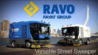 Versatile Street Sweeper  RAVO R5 Options [upl. by Fessuoy]