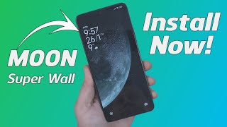 Install HyperOS Moon Super Wallpaper on Xiaomi POCO amp Redmi Phones [upl. by Norah619]