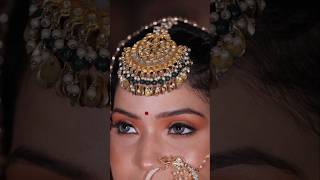 Sajni ♥️ Mesmerizing Bridal Makeup Look Punam From Vivah Movie Vibes fyp shorts ytshorts vivah [upl. by Oniuqa]