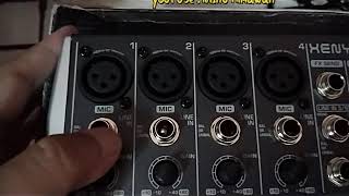 UNBOXING MIXER Behringer Xenyx QX 1202 USB [upl. by Ppilihp910]