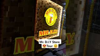 ✨Mr DIY store 😊tour MrDIYstore YouTubeshorts tour viralshorts [upl. by Ahseiat910]