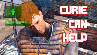 Curie has unique dialog in Mayor McDonoughs quest Fallout 4 [upl. by Ainitsirhc]