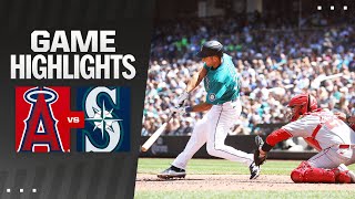 Angels vs Mariners Game Highlights 72424  MLB Highlights [upl. by Magavern]