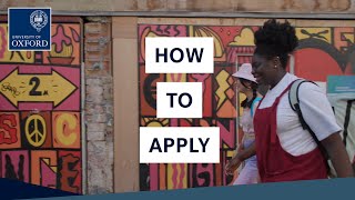 Oxford undergraduate official guide  How to apply [upl. by Pebrook242]