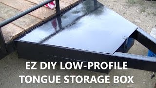 Camper To Utility Float Trailer Part 3 Storage [upl. by Cousin]