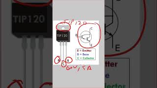 tip120 transistor tip120 transistor working ytshorts [upl. by Allehcim]