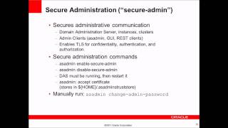 Securing Oracle GlassFish Server 31 [upl. by Jea]