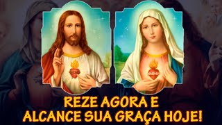 ORAÇÃO PODEROSA DE CONSAGRAÇÃO AO SAGRADO CORAÇÃO DE JESUS E MARIA [upl. by Kellen707]