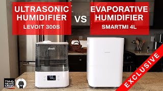 ULTRASONIC vs EVAPORATIVE HUMIDIFIERS  LEVOIT 300S vs SMARTMI 4L  WHICH IS BETTER  EXCLUSIVE [upl. by Gelb]