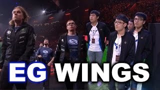 EG vs Wings  Upper Bracket Final HYPE  TI6 Dota 2 [upl. by Winchester]