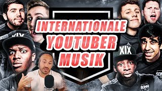 KSI Vs Sidemen  Ich bewerte INTERNATIONALE Youtuber quotMusikquot [upl. by Enneirb617]