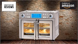 Emeril Lagasse Dual Zone 360 Air Fryer Oven Combo with French Door Full Review [upl. by Dnaloy506]