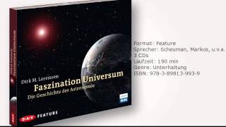 Dirk H Lorenzen Faszination Universum gelesen von Markus Scheuman uva [upl. by Rodgiva609]