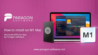 Paragon NTFS for Mac M1 Installation Guide [upl. by Premer956]