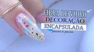 APRENDA FIBRA DE VIDRO COM DECORAÇÃO ENCAPSULADA [upl. by Daph]