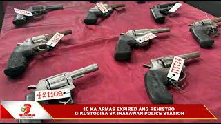 10 KA ARMAS EXPIRED ANG REHISTRO GIKUSTODIYA SA INAYAWAN POLICE STATION [upl. by Teplitz]