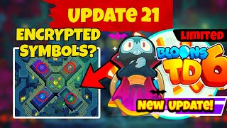 BTD6 Update 21  New Map SECRET Limited Time Trophy Store New Hidden Achievement Gameplay etc [upl. by Aniroz]