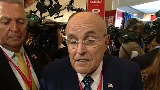 Rudy Giuliani addresses Trumps 2nd debate performance [upl. by Fabrienne]