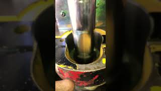 Honda 125 reboring cylinder shortsviral mechanic bikelover fypage [upl. by Nywg]