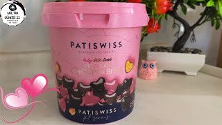 PATISWISS💗Migros marketten aldığımız Patiswiss Handmade Chocolates CHICKPEA BITES denedikbeğendik [upl. by Esorbma]