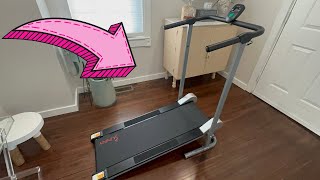 A budget friendly space saving treadmill  1 Minute Review [upl. by Winona801]