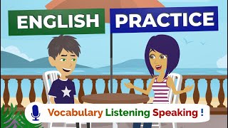 English Speaking Practice with Shadowing  Daily Listening English Conversation [upl. by Laine8]