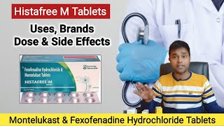 Montelukast sodium and fexofenadine hydrochloride tablets  Monte FX tablet uses  Histafree Tablets [upl. by Odlanyar]