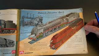 Märklin Katalog D16 von 1939  mit dem Wagen des Führers Mercedes 770 K [upl. by Aynor]