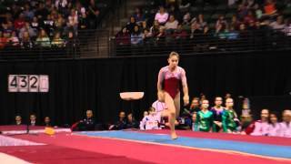 Sakura Yumoto  Vault Finals  2012 Kelloggs Pacific Rim Championships [upl. by Herby607]