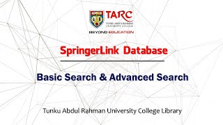 SpringerLink Database [upl. by Ma]