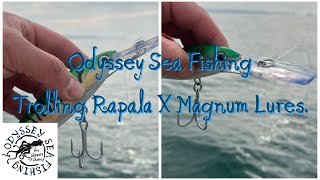 Trolling Rapala X Magnum Lures  Odyssey Sea Fishing UK [upl. by Lamp556]