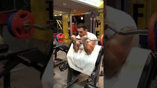 Bicep Isolation Exercise Preacher Curl [upl. by Anilehs969]