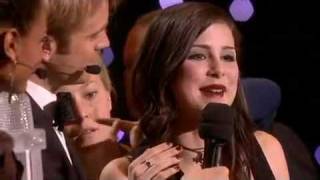 lena meyerlandrut kisses Alexander Rybak when she wins ESC 10 Final  29510mp4 [upl. by Nimrac]