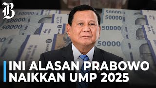 Tok Prabowo Naikkan UMP 2025 hingga 65 [upl. by Born]